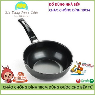 Chảo Siêu Chống Dính Sâu Lòng Vân Đá Tổ Ong Hàn Quốc, Dùng Được Cho Mọi Loại Bếp + Tặng Kèm 1 Khăn Lau Bếp