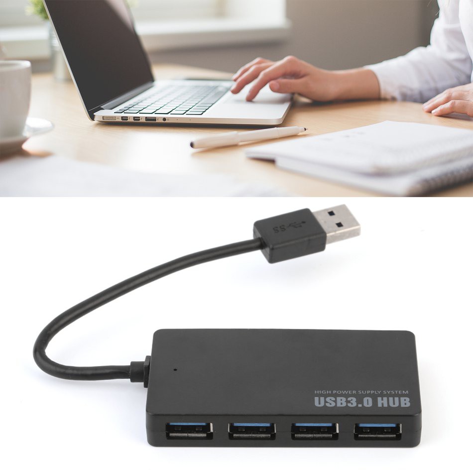 (orb) Bộ Chia 4 Cổng Usb 3.0 Tốc Độ Cao