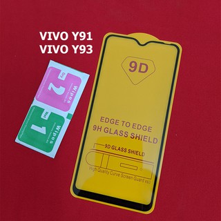 Kính cường lực full màn 9D Vivo Y91 Y93