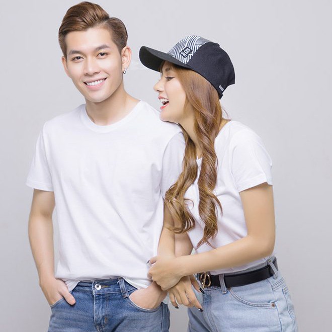 Áo thun trơn Nam Nữ AZ Cotton Thái - Form rộng - Mềm mịn Thoáng mát