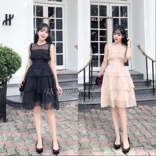 Đầm lưới 3 tầng