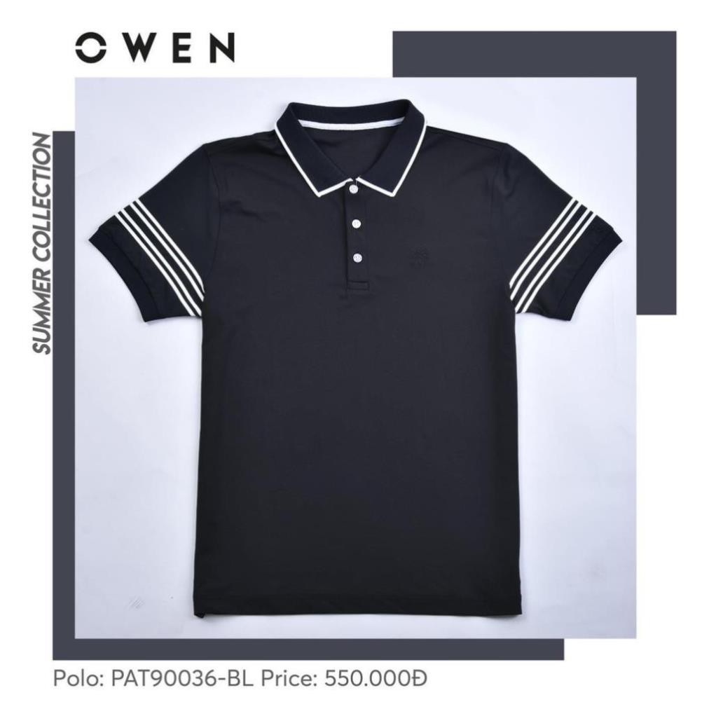 ⚡ Xả Hết OWEN - Áo Polo nam cộc tay Owen 90036 - Áo thun có cổ nam G6 *