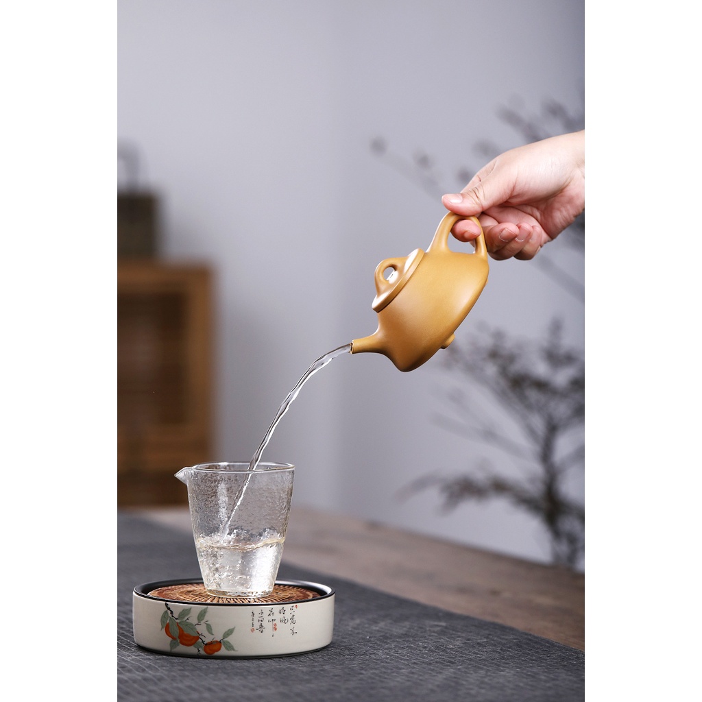 Ấm Tử Sa Nghi Hưng Thạch Biều 220 ml (Đoạn Nê)