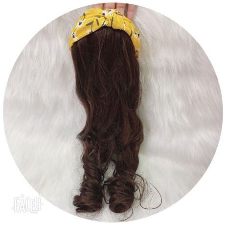 Bờm tóc xoăn cho bé (2-10 tuổi)