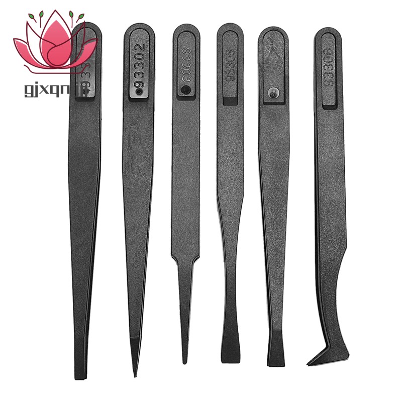 Set 6 Nhíp Nhựa Chống Tĩnh Điện