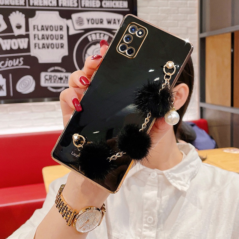 Ốp Điện Thoại Silicon Mềm Có Vòng Đeo Tay Cho iphone 13 pro max 12pro 6 7 8plus x xsmax xr 13pro 13mini