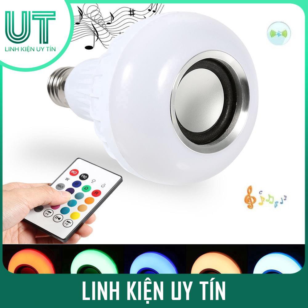 Đèn Ngủ RGB E27 Có Tích Hợp Loa Bluetooth Không Dây