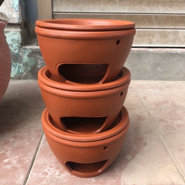 Bếp đốt xông bồ kết, xả chanh, vỏ cam vỏ bưởi. chất lượng tốt  (tặng nến cho khách dùng thư