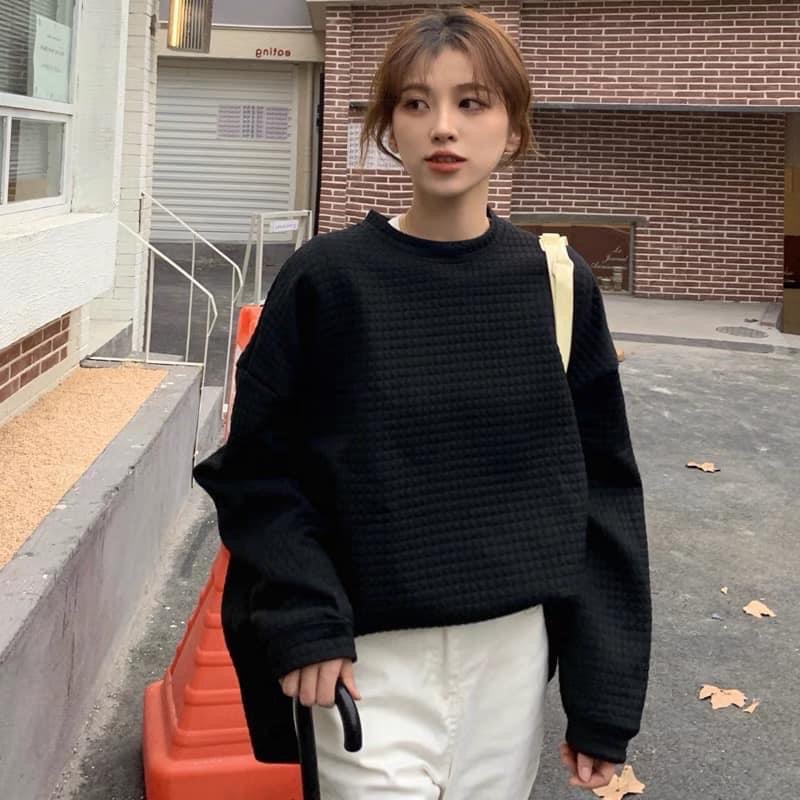 Áo sweater dáng HQ