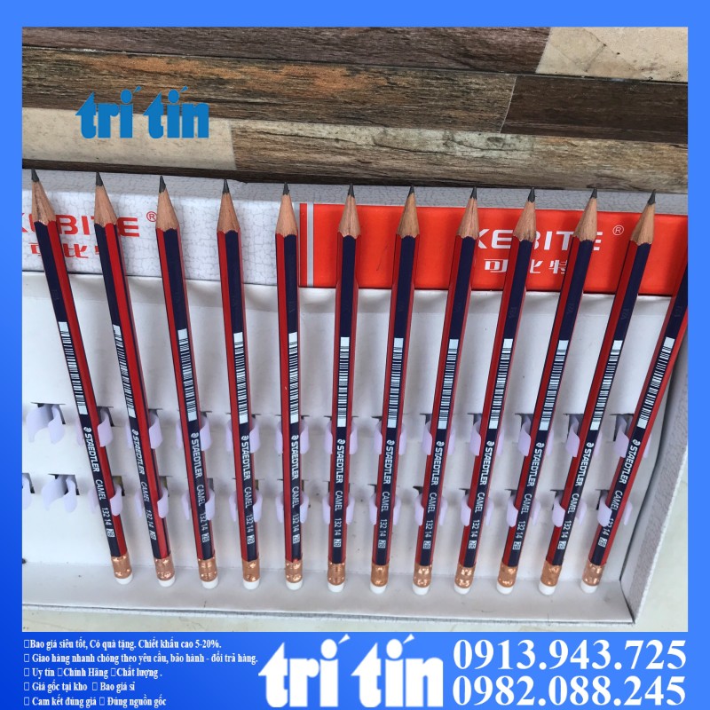 Bút chì gỗ Staedtler 2B CAMEL 132 14