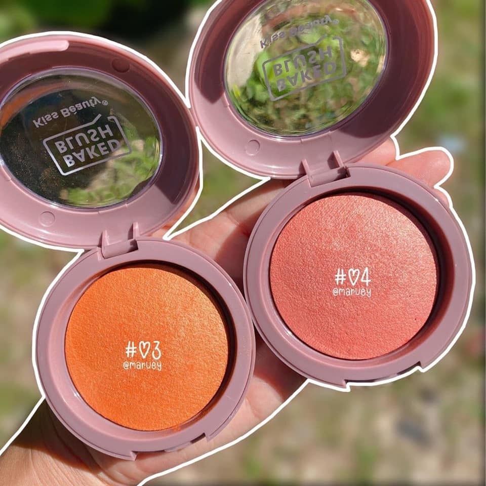 Phấn Má hồng Kiss Beauty Baked Blush