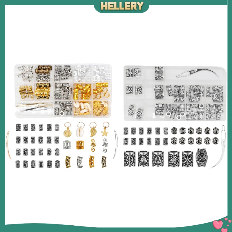 Chuỗi Hạt Làm Tóc Dreadlocks / Tóc / Râu DIY Độc Đáo