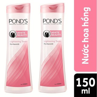 nước hoa hồng làm trắng da pond's white beauty lightening toner