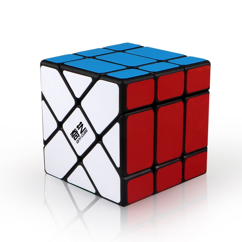 Combo 3 Rubik Biến Thể QiYi Fisher Axis Windmill 3x3 Cube