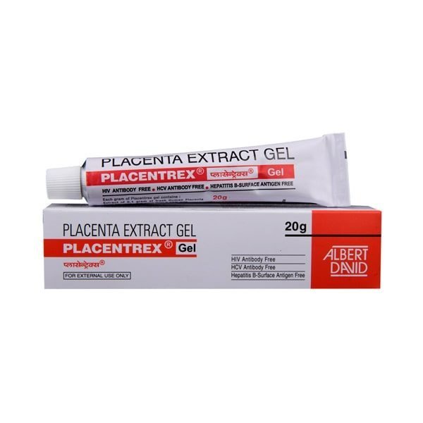 Placentrex Gel - Tế Bào Gốc Cho Da Tổn Thương, Lăn Kim, Nặn Mụn (20g)