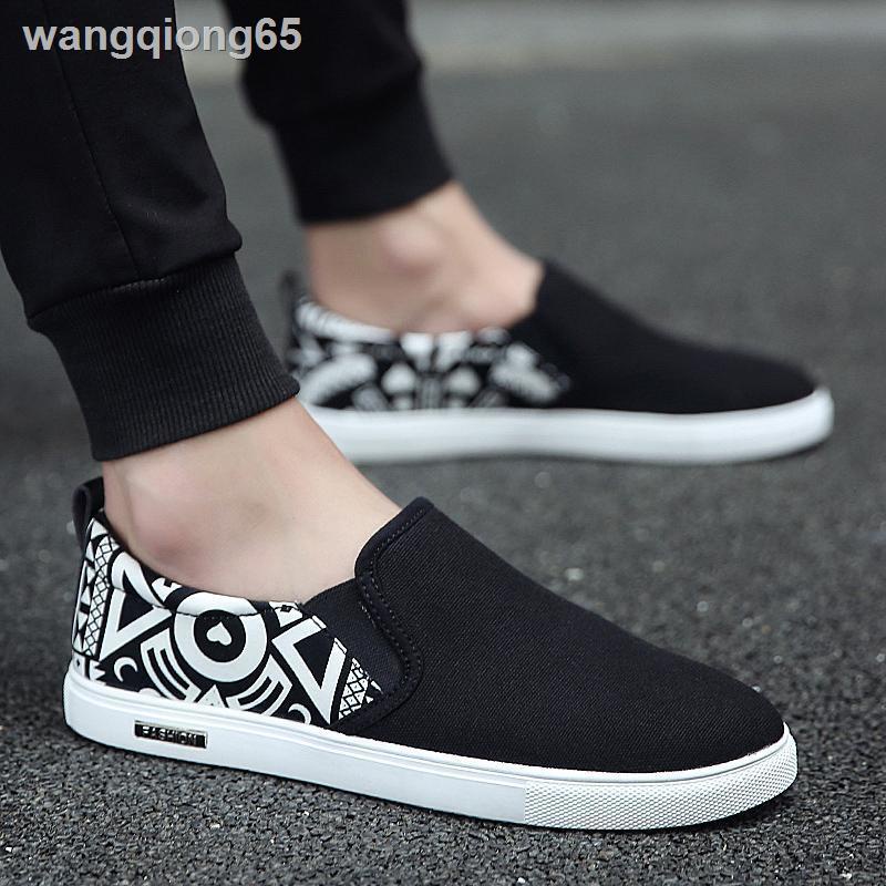 ◇✤Giày lười Canvas thoáng khí thời trang năng động 2021