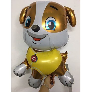 Bóng bay hình con chó vàng giá sỉ size đại