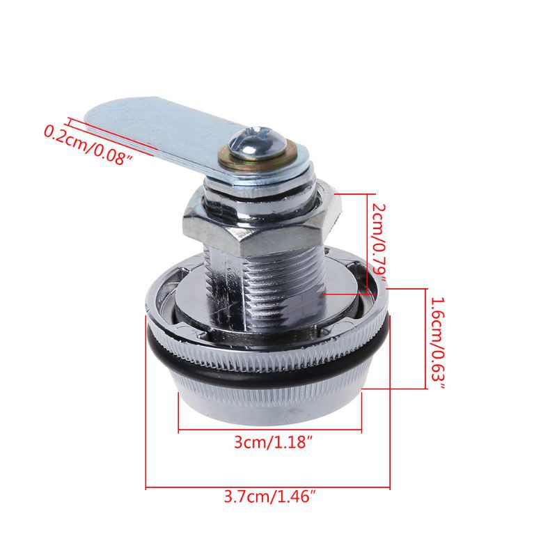 Khóa cửa tủ 3 chữ số 7/ 8&quot;