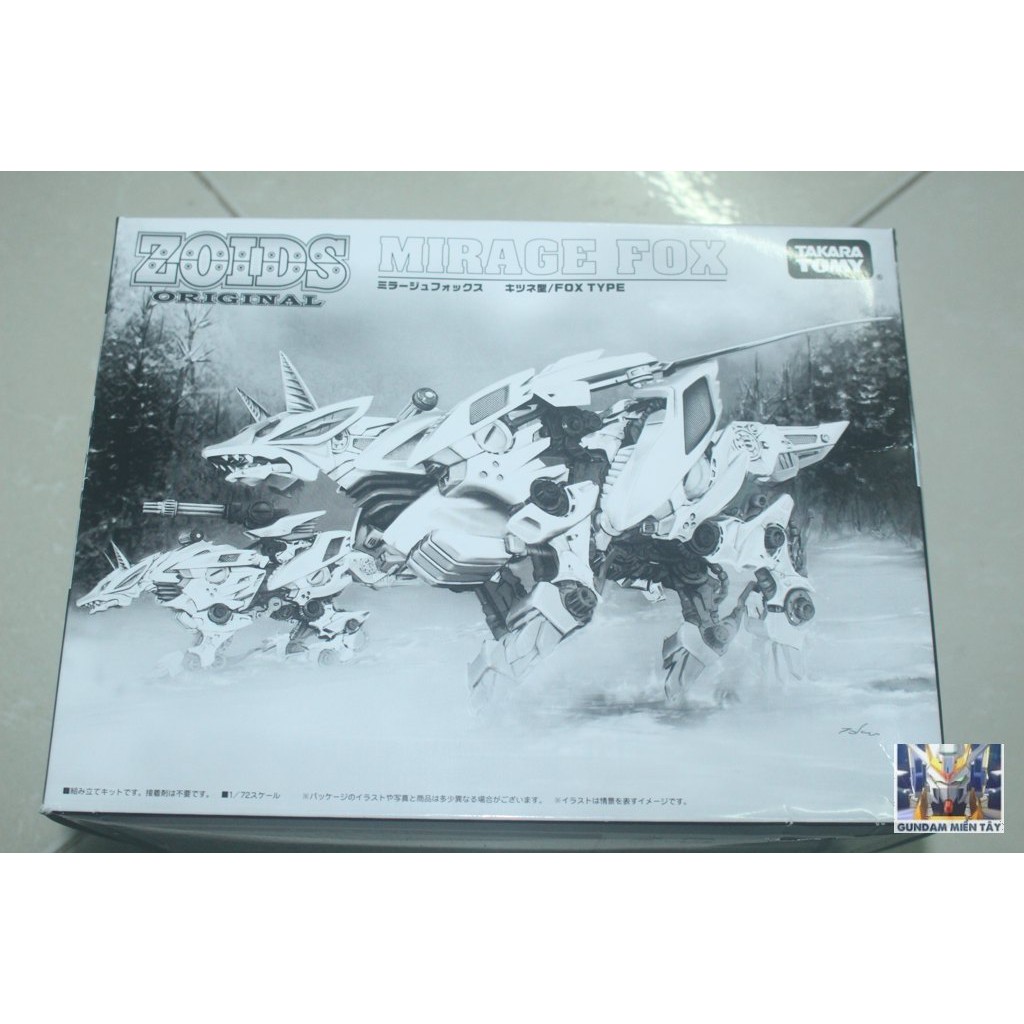 Mô hình lắp ráp Zoids 1/72 Mirage fox 30th Takara Tomy