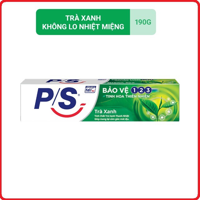 Kem Đánh Răng P/S Bảo Vệ Trà Xanh 190g