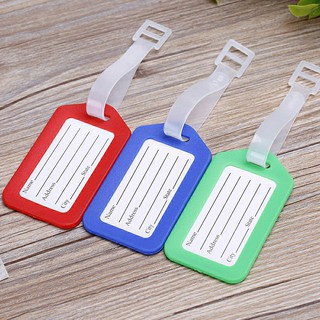 combo 5 cái tag hành lý nhựa