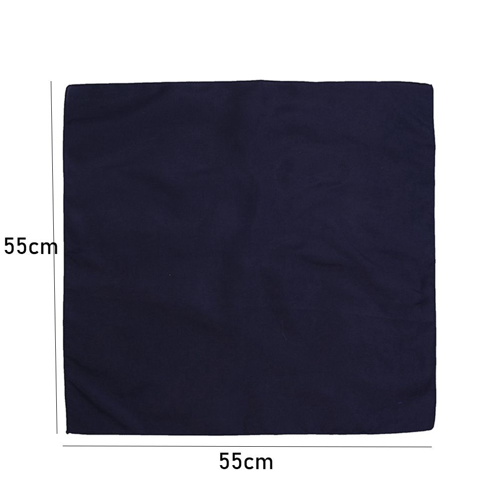 Khăn vuông choàng cổ màu trơn đa năng cho nam nữ hoạt động thể thao ngoài trời