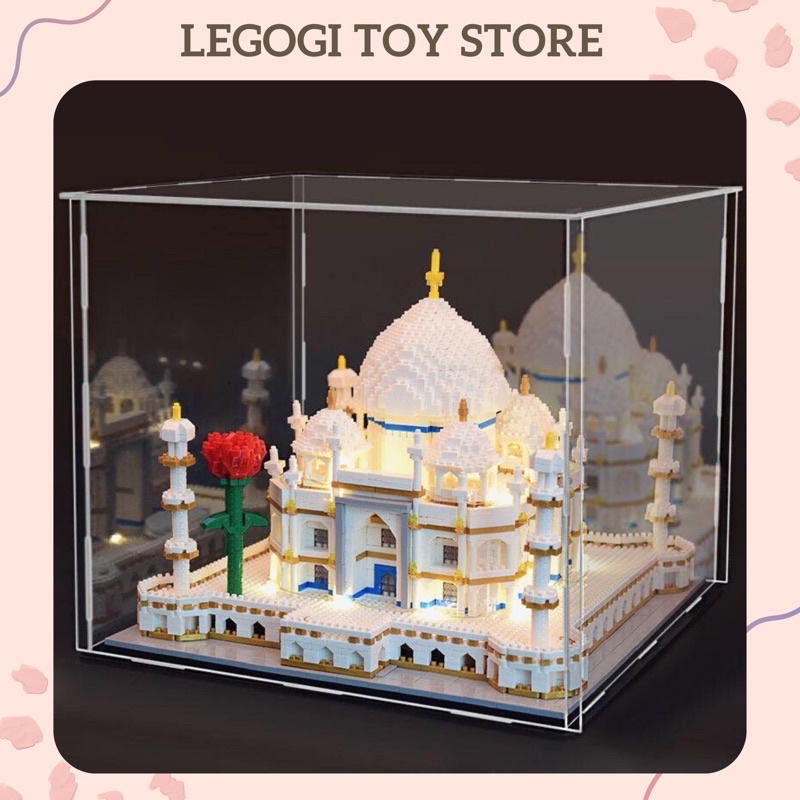 Đồ chơi lắp ráp Legogi ĐỀN TAJ MAHAL 4036 mảnh  mô hình kì quan thế giới trang trí quà tặng