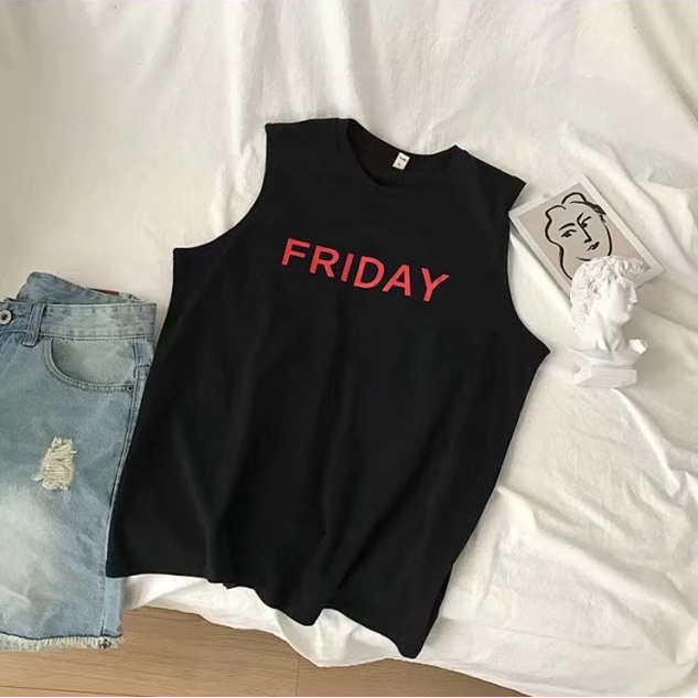 Áo Ba Lỗ Thể Thao Oversize In Chữ Thời Trang Hàn Quốc Size M-5XL Dành Cho Nam