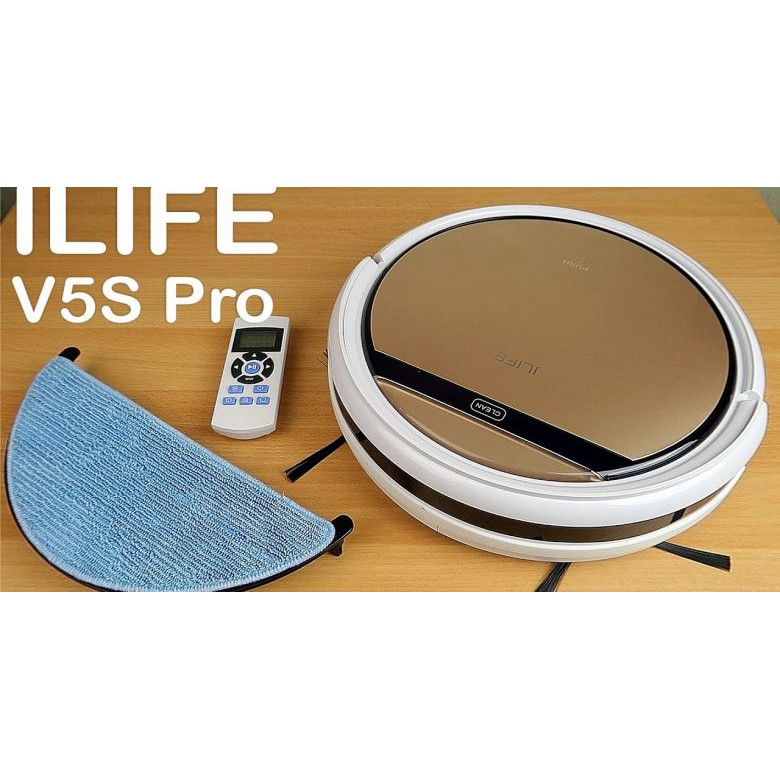 (RẺ VÔ ĐỊCH) Robot hút bụi lau nhà iLIFE V5S PRO (HÀNG MỚI 100% - BẢO HÀNH 12 THÁNG)