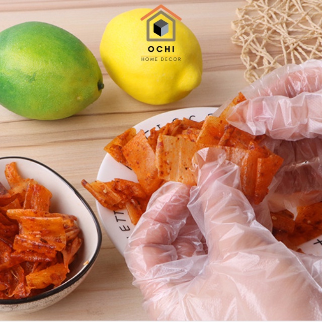 Bao tay nilon, găng tay thực phẩm dùng 1 lần HOROYA