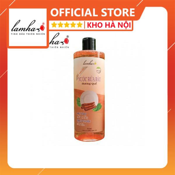 Nước rửa bát Sả Chanh, Trà Xanh, Hương Quế LAMHA 500ml