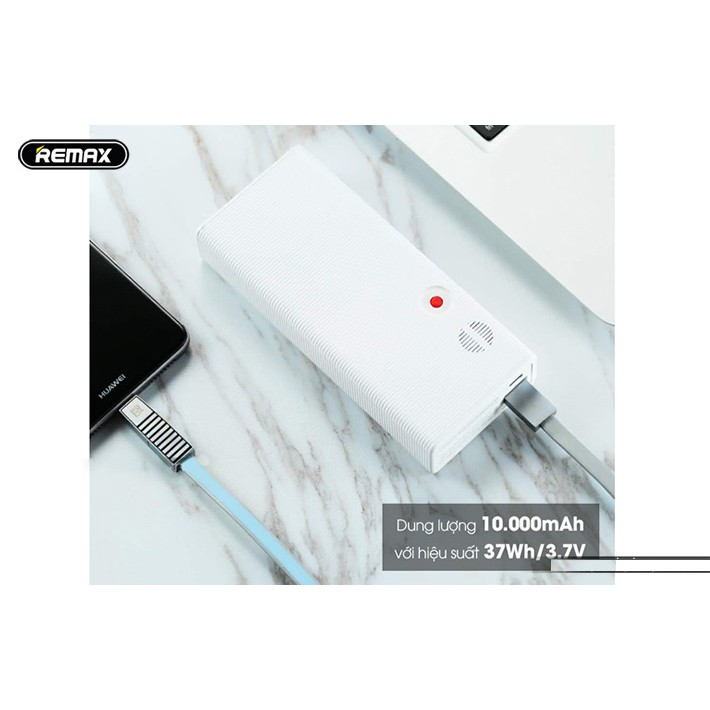 Pin sạc dự phòng nhỏ gọn Remax RPP - 88 10.000mAh - Lõi Lithium Polymer