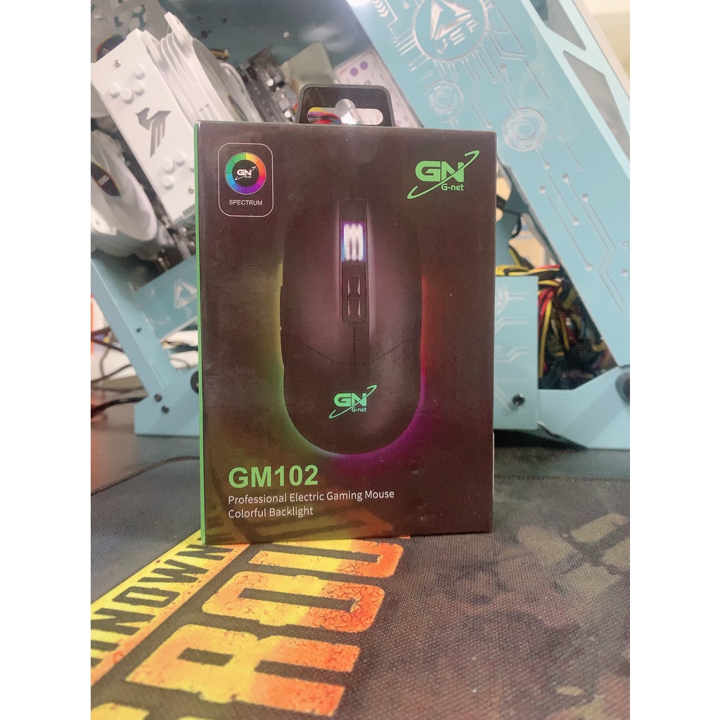 Chuột gaming g-net gm102 chính hãng xuất sứ -bảo hành 12 tháng