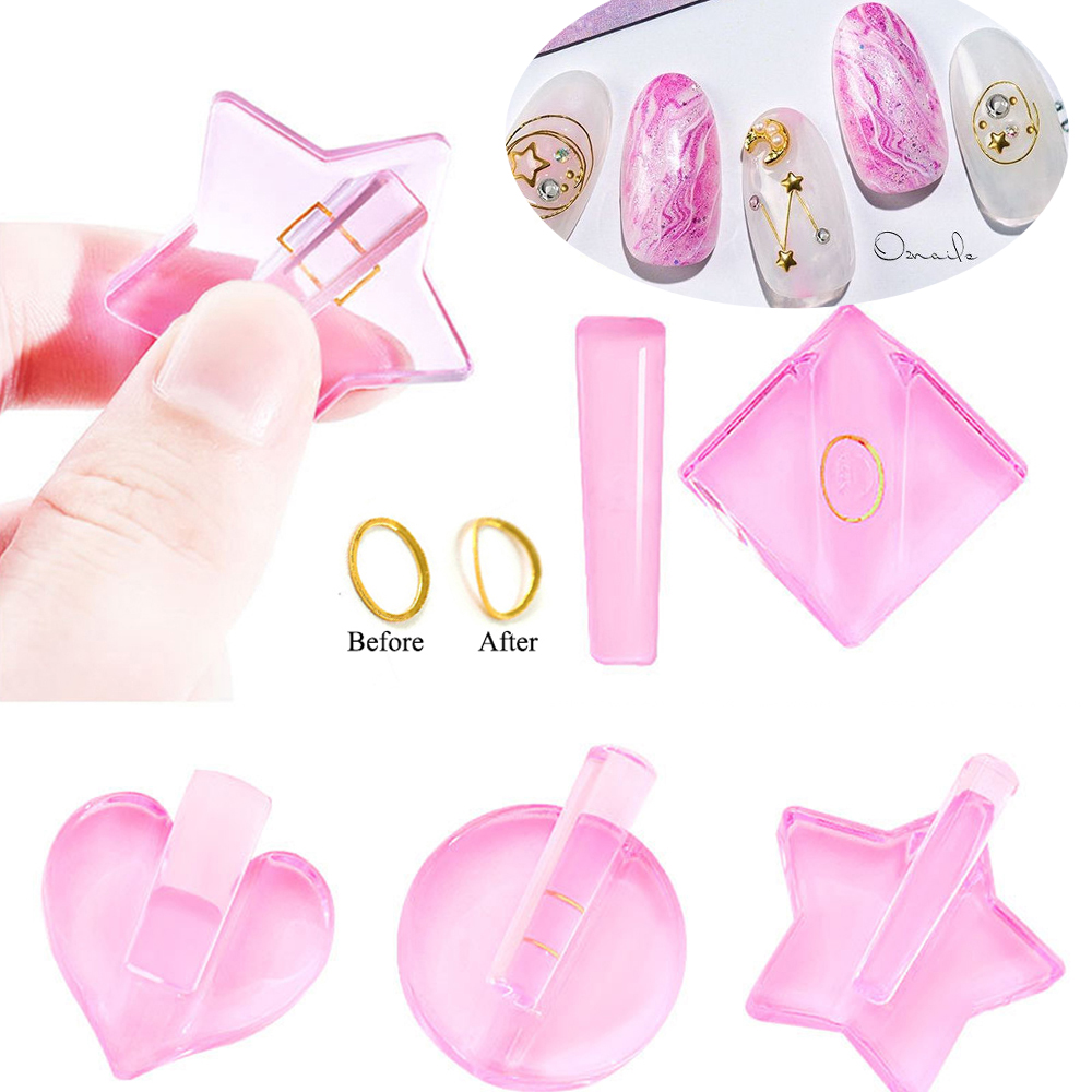 Khuôn Hỗ Trợ Trang Trí Móng Tay Nghệ Thuật