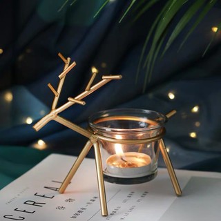 Đế nến tealight giá đỡ hình con hươu