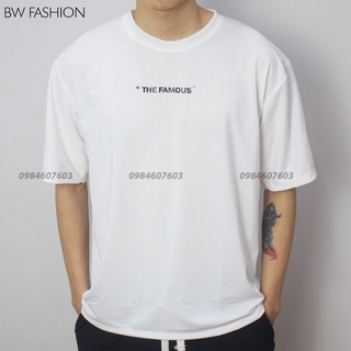 Áo thun form rộng local brand Basic The Famous