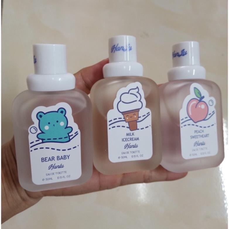 Nước Hoa Xịt Thơm BEAR BABY trẻ em 50ml (tránh muối đốt cho bé)