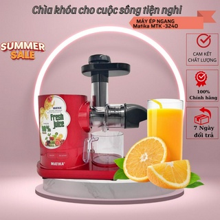 Máy ép chậm trục ngang matika 1l 150w mtk-3240