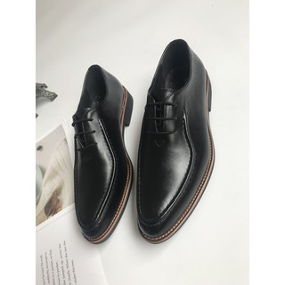 [Có Video] Giày Tây Nam Da Bò Thật -Màu Đen