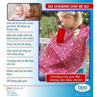 Khăn choàng cho bé bú