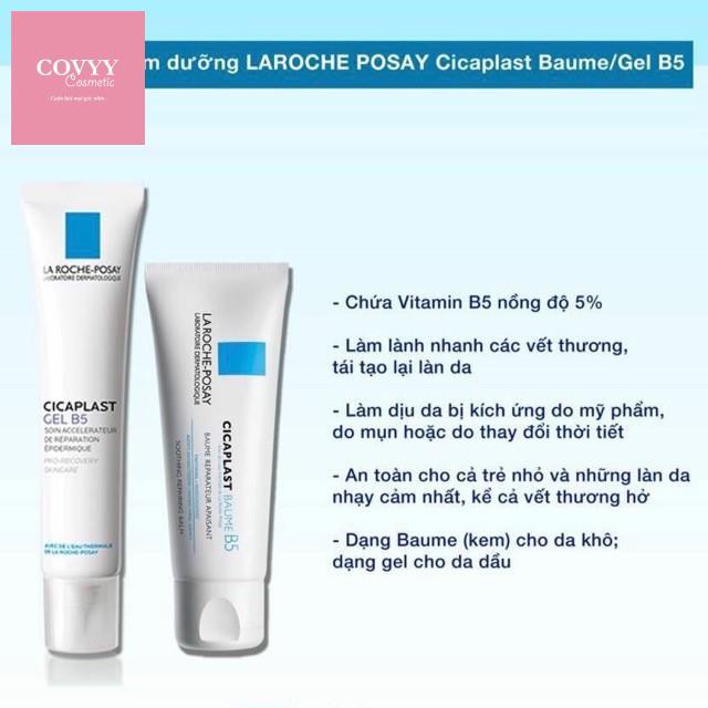  Gel Dưỡng Phục Hồi Da B5 La Roche-Posay 40ml, giúp mờ sẹo, tái tạo làn da.