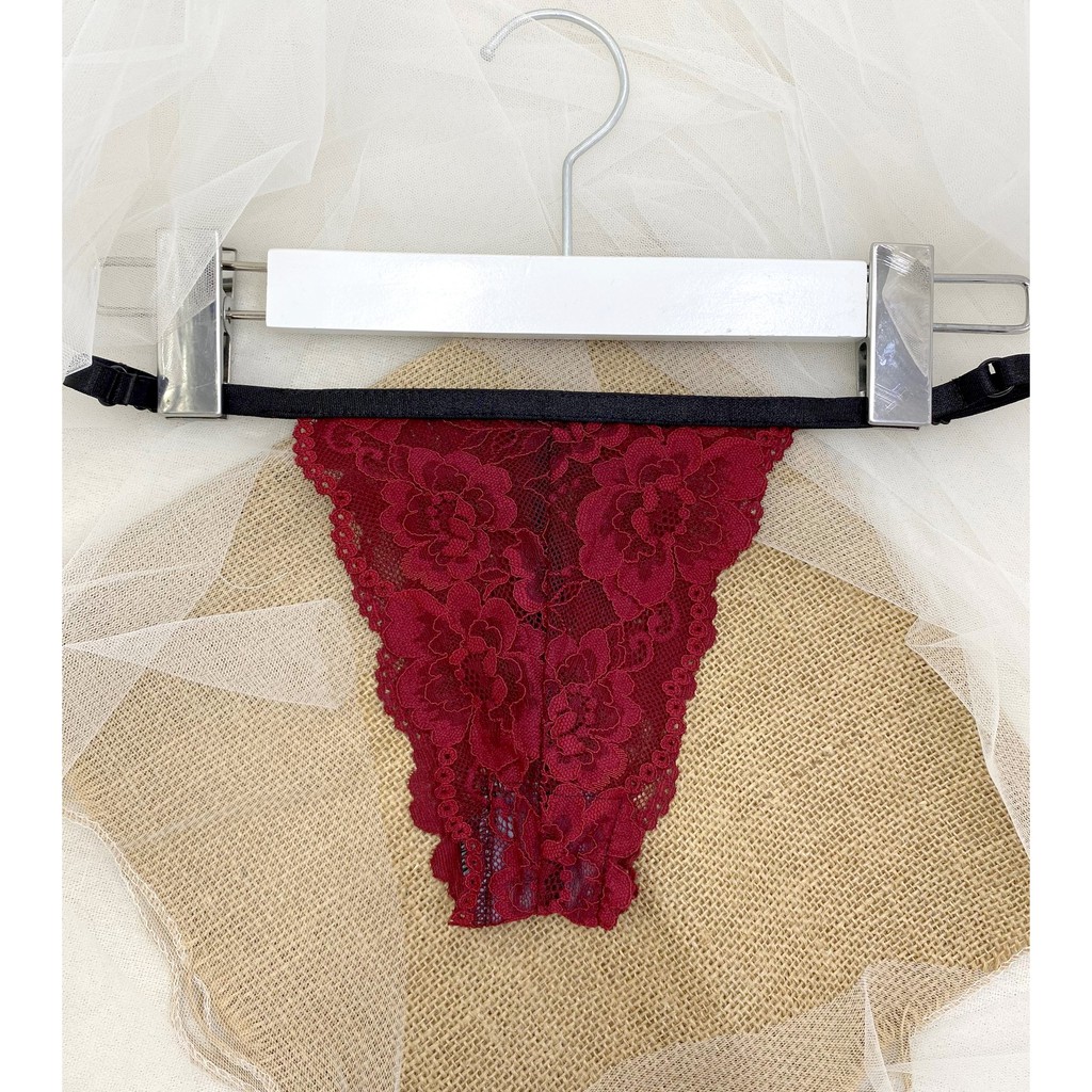 Đồ lót nữ màu đỏ gợi cảm có dây ôm ngực nguyên set gồm áo + quần BRAHY 040 | BigBuy360 - bigbuy360.vn