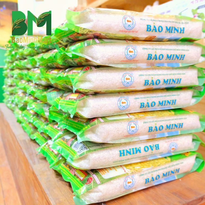 Gạo Nếp cái hoa vàng Bảo Minh 1kg