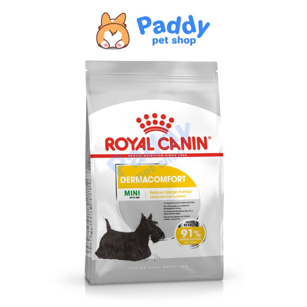 Hạt Royal Canin Mini Dermacomfort Cho Chó Giống Nhỏ Viêm Da
