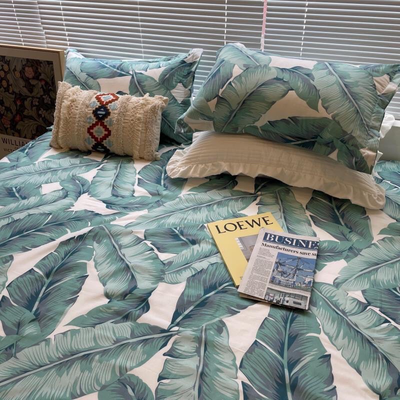 Bộ Ga Gối Cotton Poly Cao Cấp- Miễn Phí Bo Chun- Kanta Store