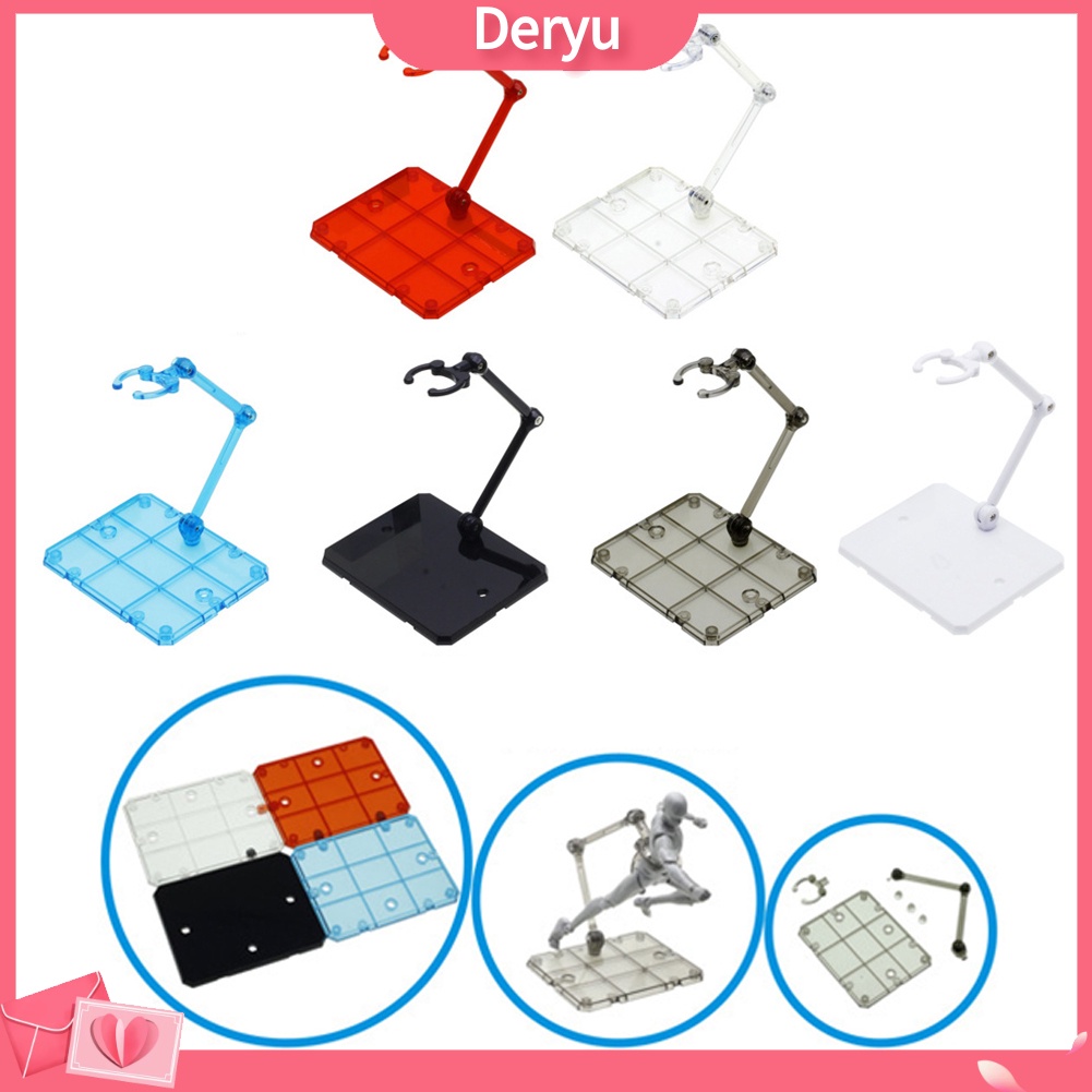 Giá Đỡ Trưng Bày Mô Hình Nhân Vật HG RG S-D SHF dam Trong Suốt