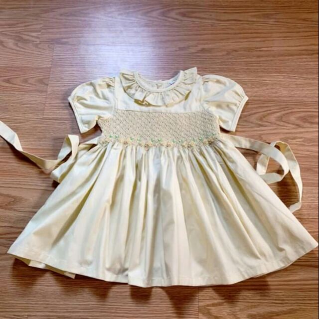 Smock dáng A cổ bèo