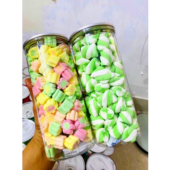 Kẹo Bông Marshmallow Lon Pet 250gr [HÌNH THẬT 100%] FREESHIP ĐƠN TỪ 50K
