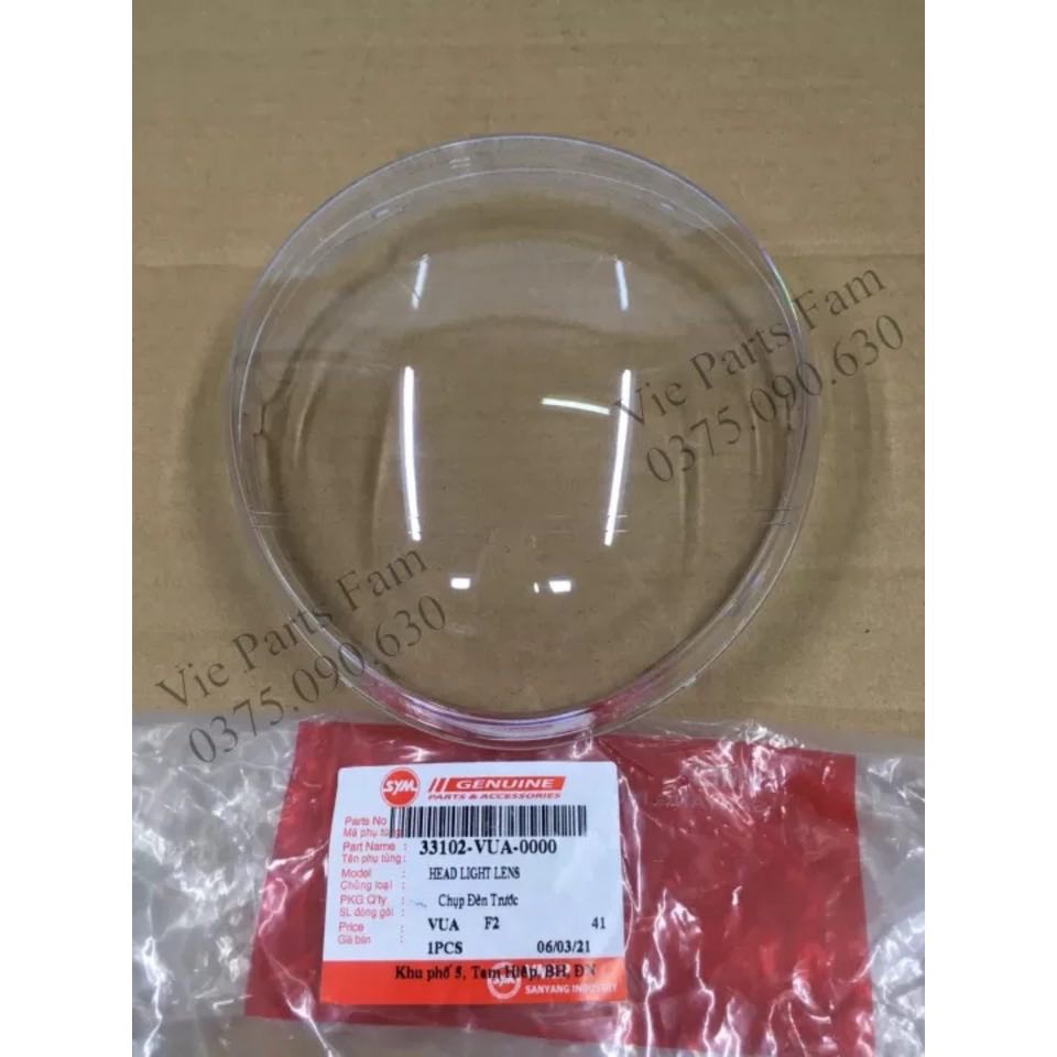 MICA/ MẶT KÍNH ĐÈN PHA XE ELIZABETH SYM