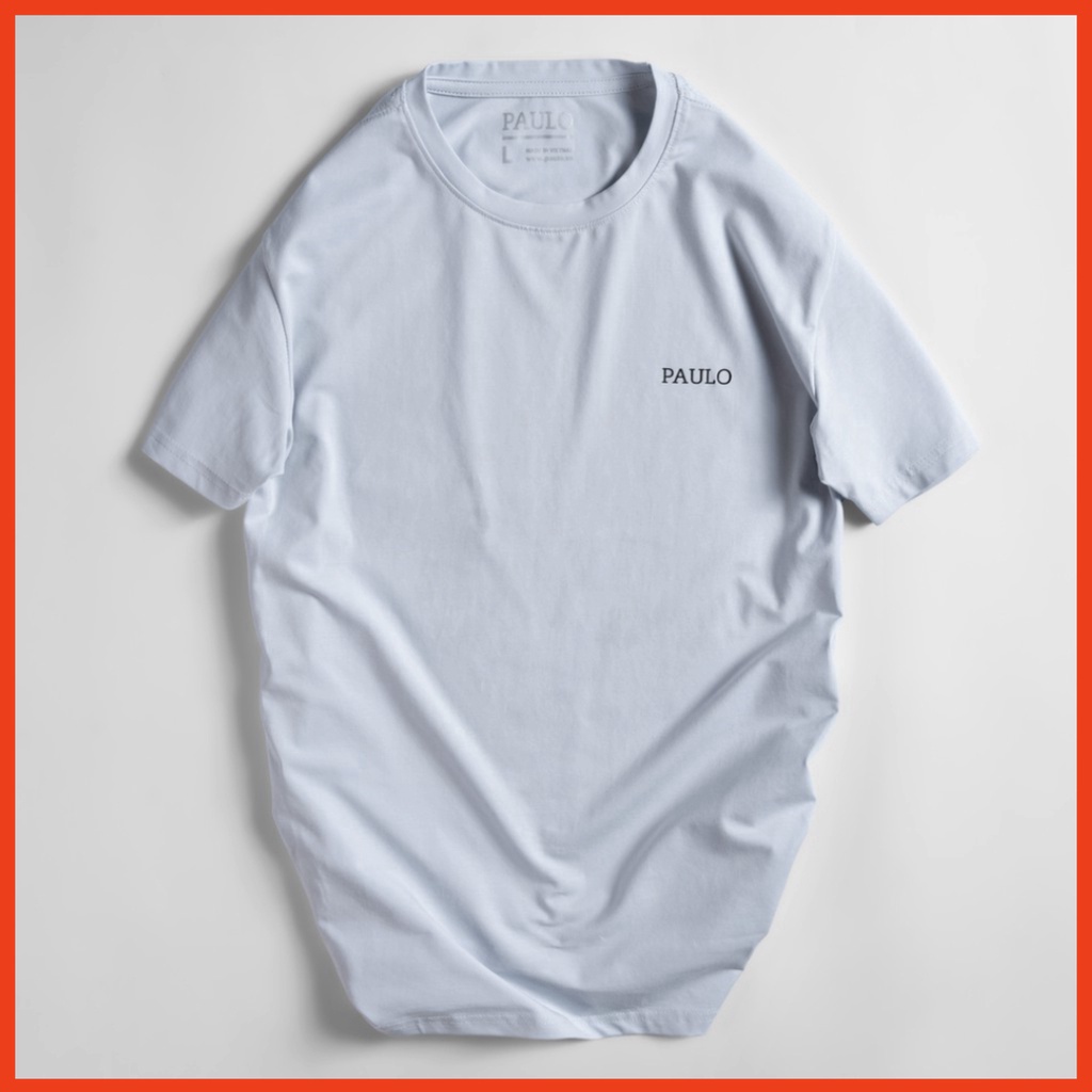 Áo thun nam cổ tròn  vải Cotton lạnh co giãn,dày dặn, form regular fit P01 loại 1